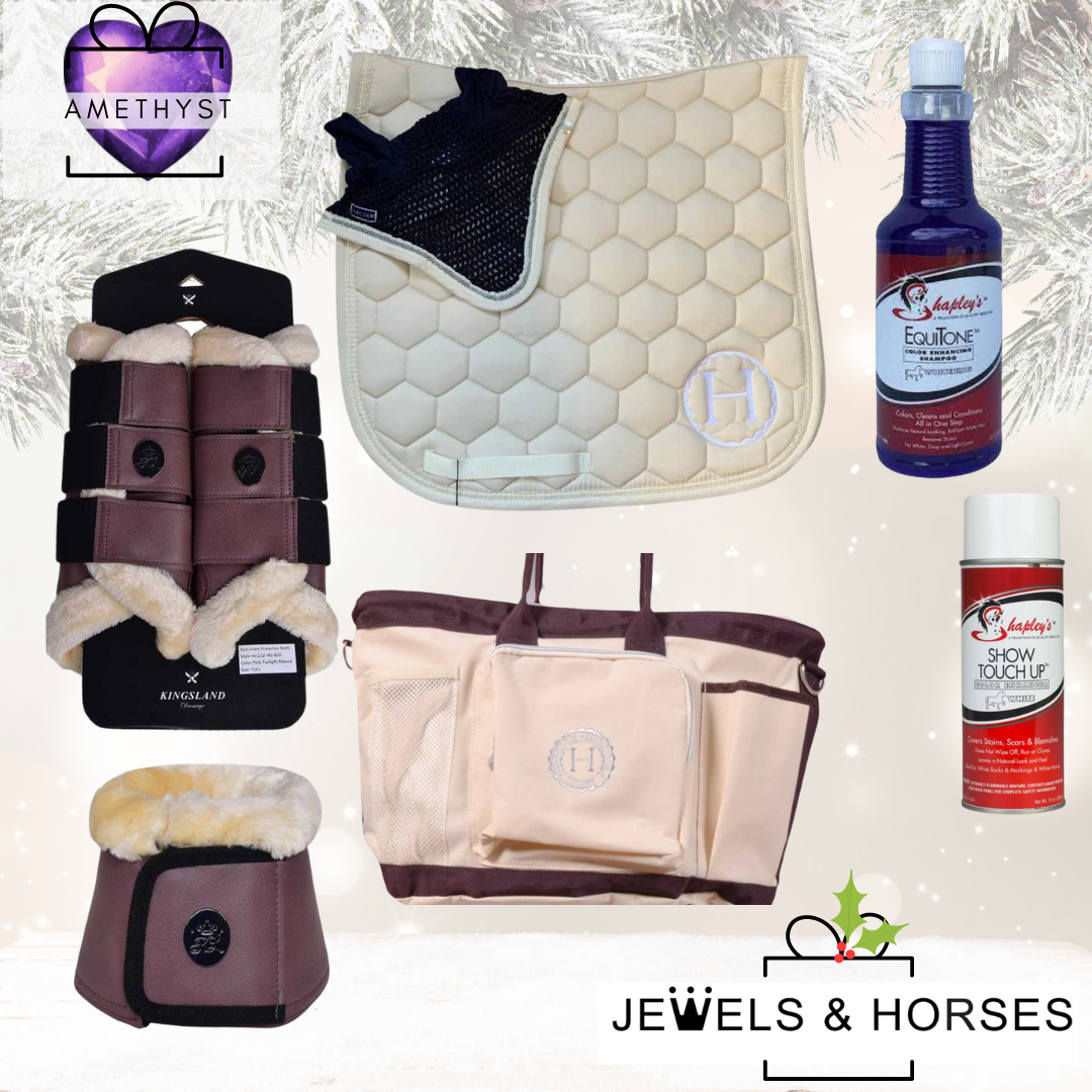 Christmas Gift Box 3 - Beige Jump - Amethyst
