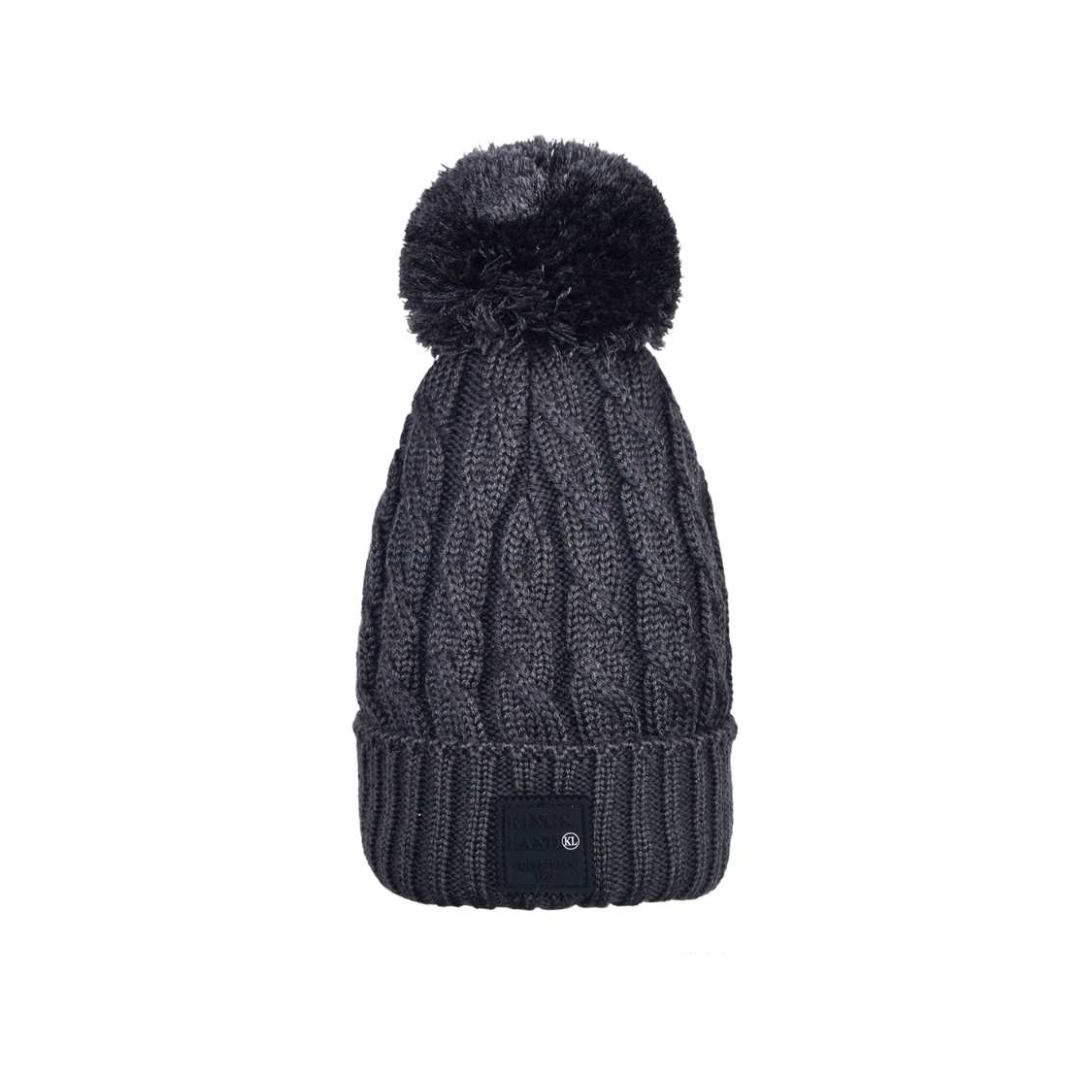 Kingsland KLMORIAH LADIES CABLE KNITTTED HAT - Grey Asphalt