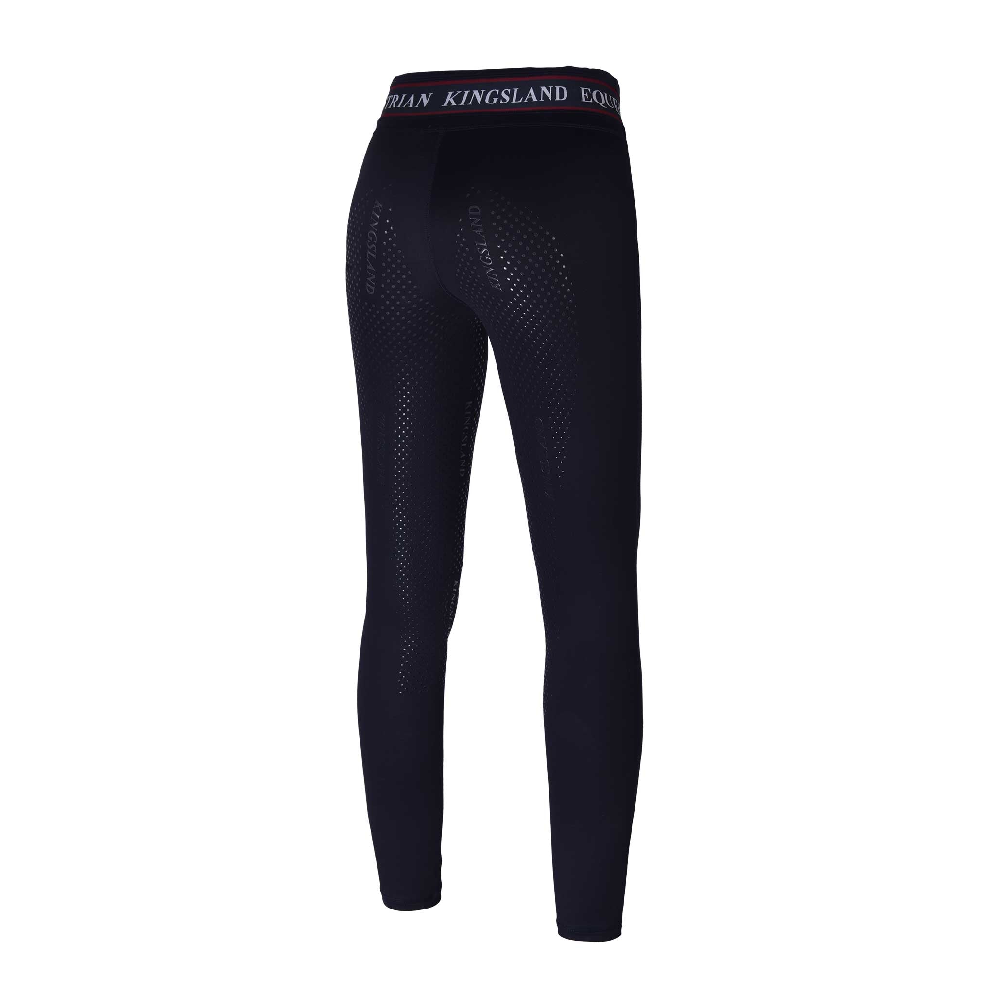 KL Kandy Girls F-Tec Navy Compression Tights - Jewels and Horses Boutique