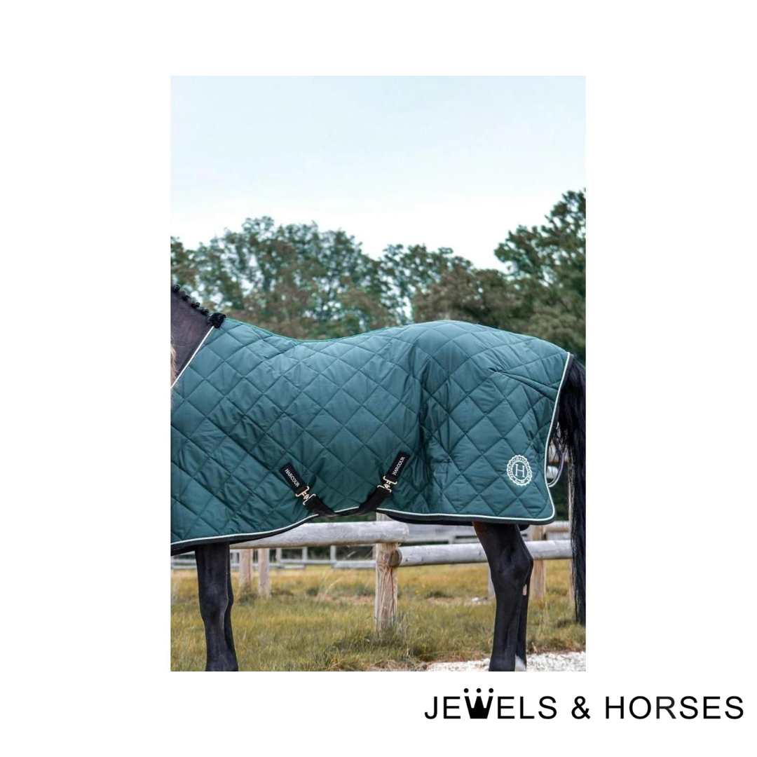 Harcour Notebook Horse Stable Rug - Jungle Green