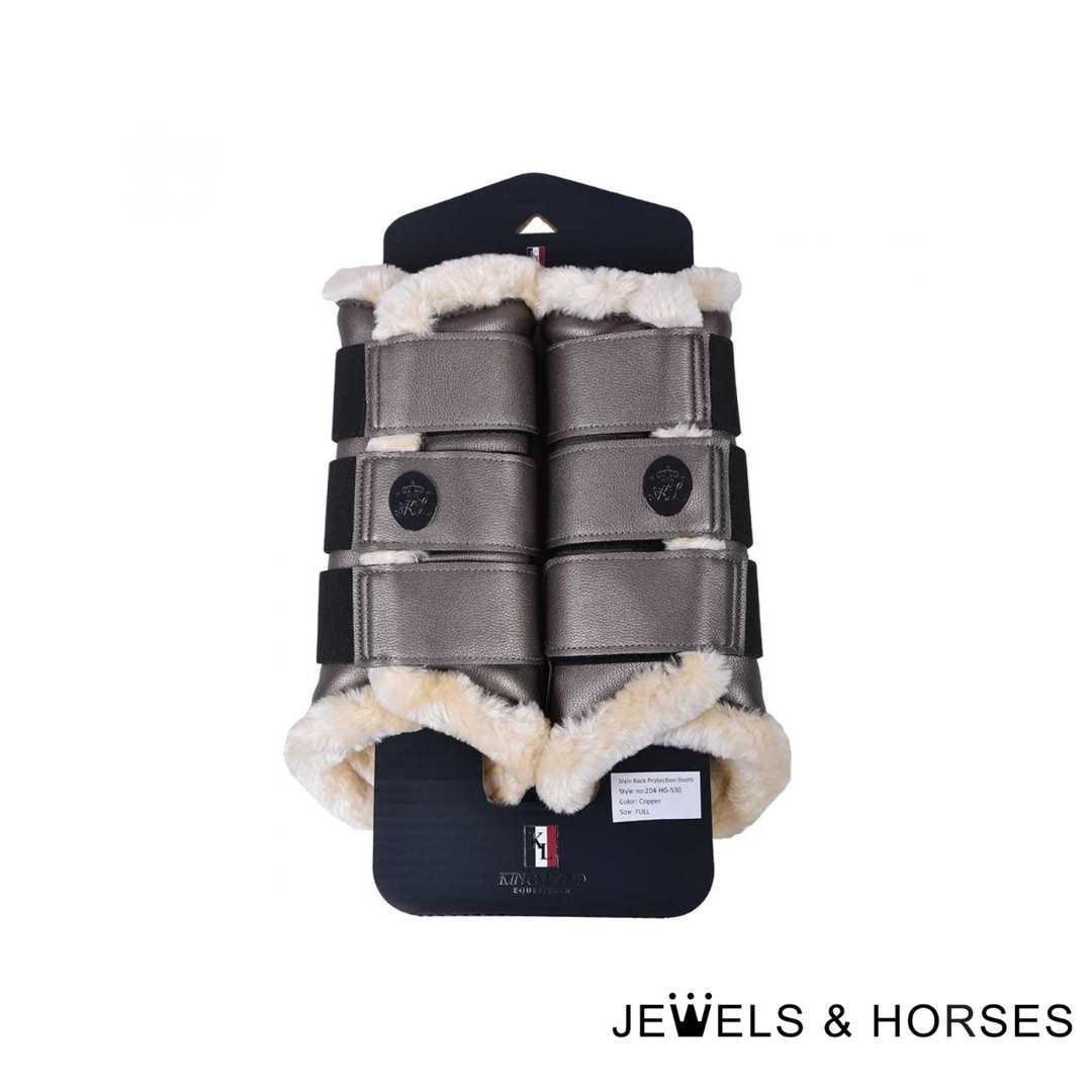 Kingsland Inayat Back Protection Boots Copper