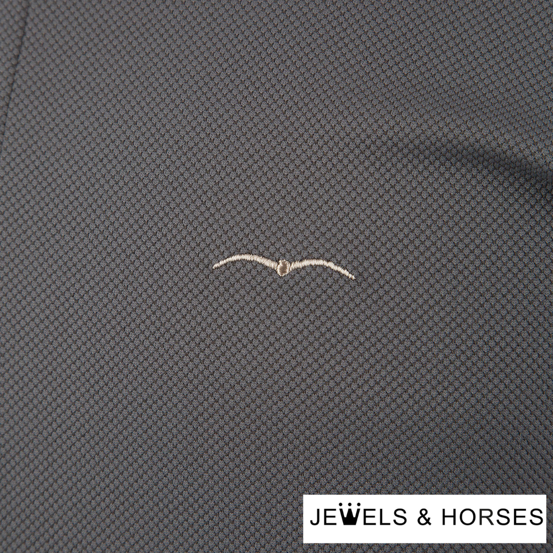 Animo Aroma Mens Long Sleeve Polo - Scoiattolo