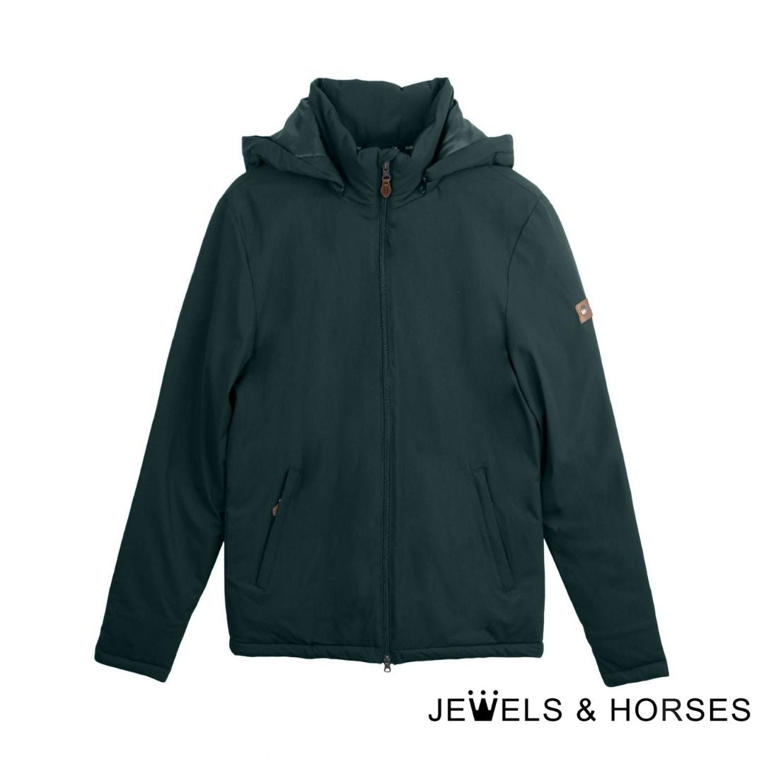 Men's Wanda Short Parka - Jungle Green