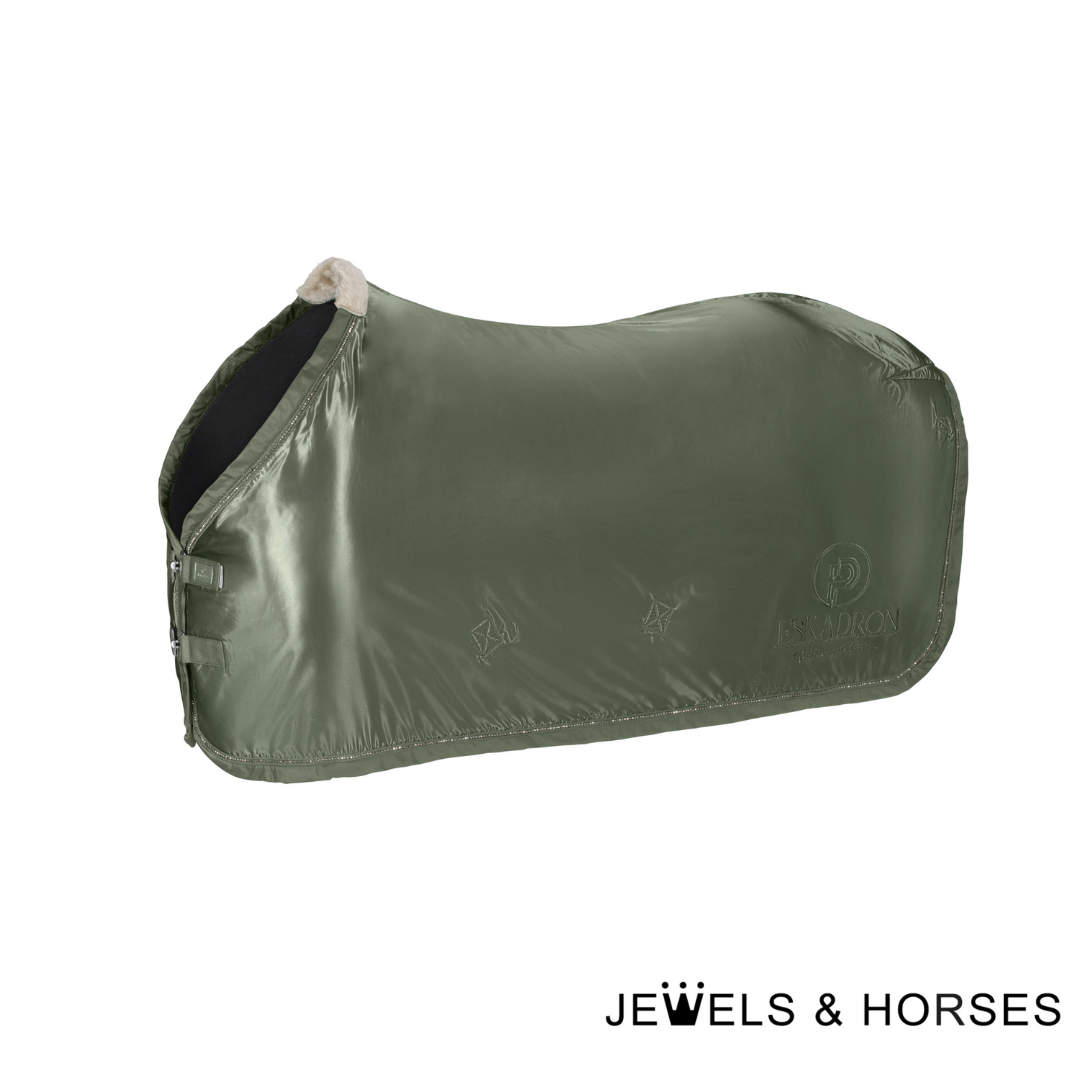 Eskadron Sweat Rug - Platinum Fleece Show Sweat Rug - Ash Green