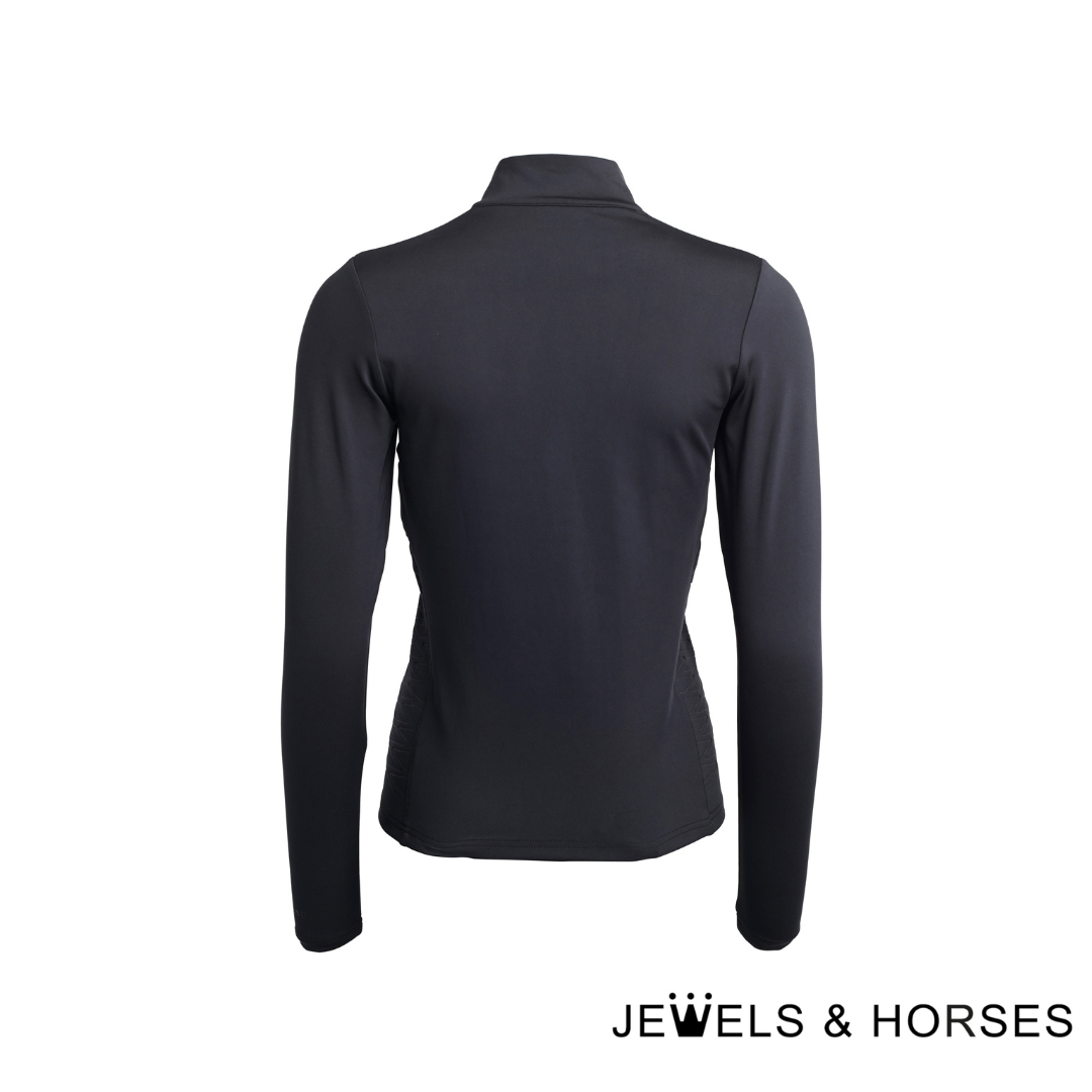 Kingsland KL Aisla Ladies 1/2 Zip Training Shirt - Black