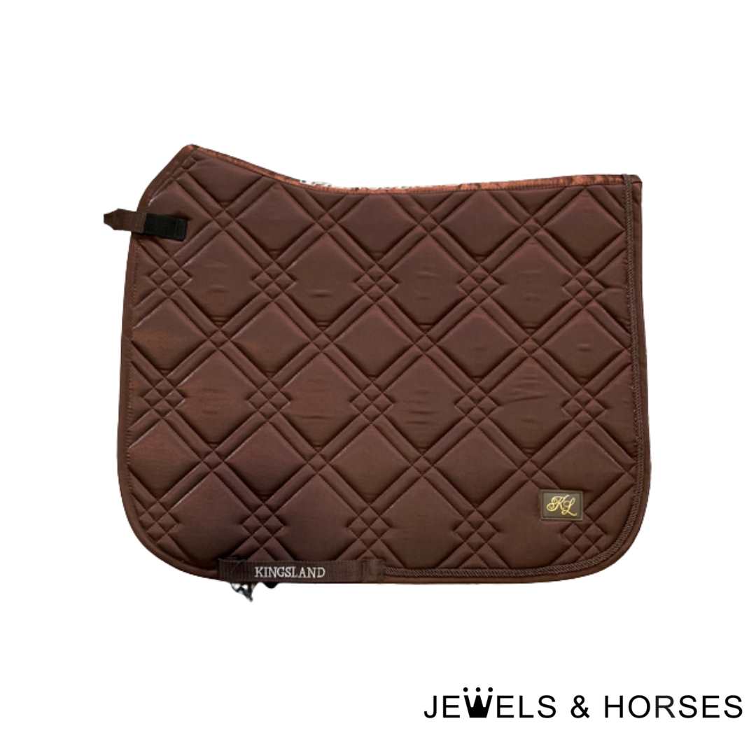Kingsland KLNatana Satin Saddlepad - Brown Granite