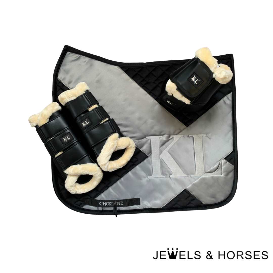 Kingsland Wylla Saddlepad - Black Dressage