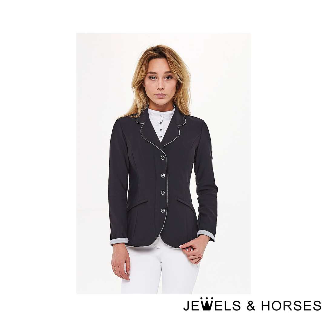 Harcour Cella Black Ladies Competition Jacket - Black