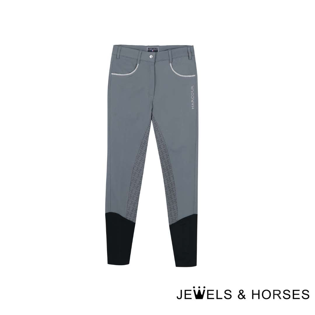 Harcour Vogue Women Full Seat Breeches - Grey