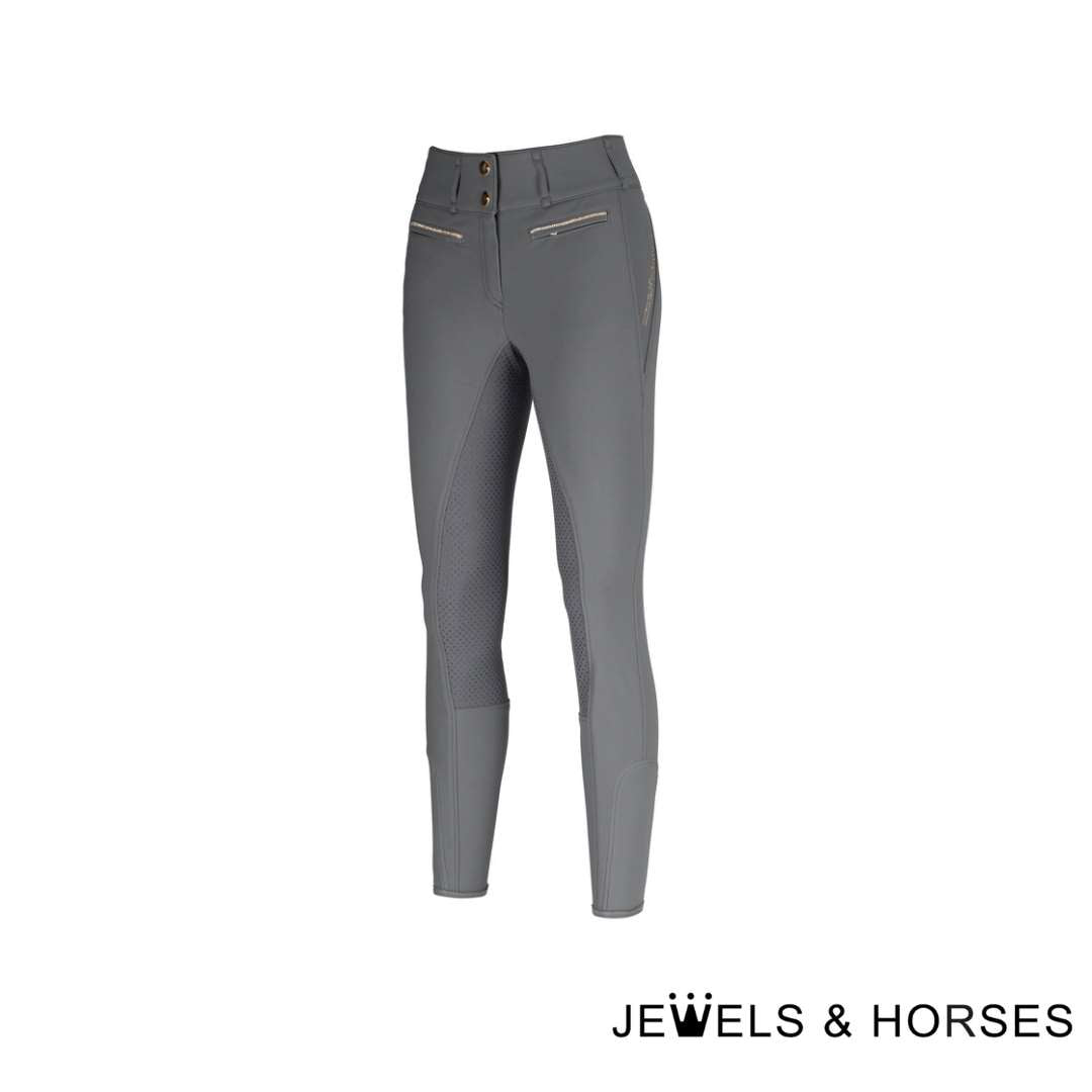 Pikeur Jonna Grip Full Breeches - Grey EU42/UK14