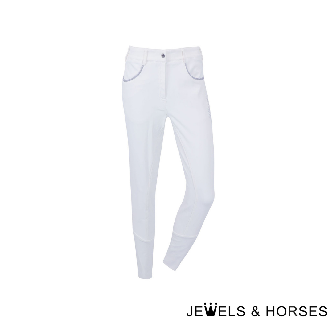 Harcour Breeches - Vogue Women Full Seat Breeches - White