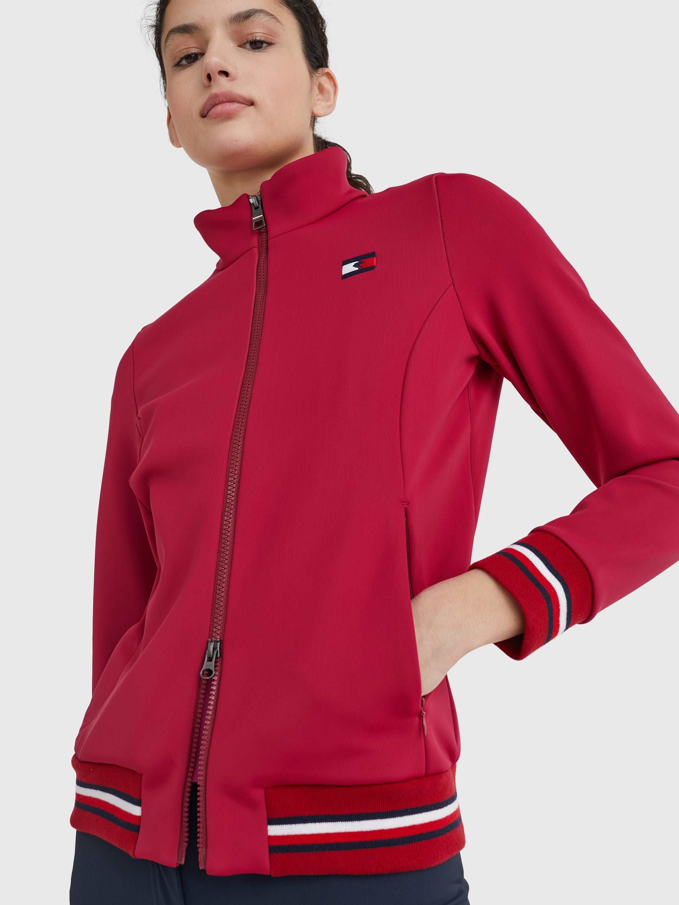 Tommy Hilfiger Softshell Jacket Performance - Royal Berry