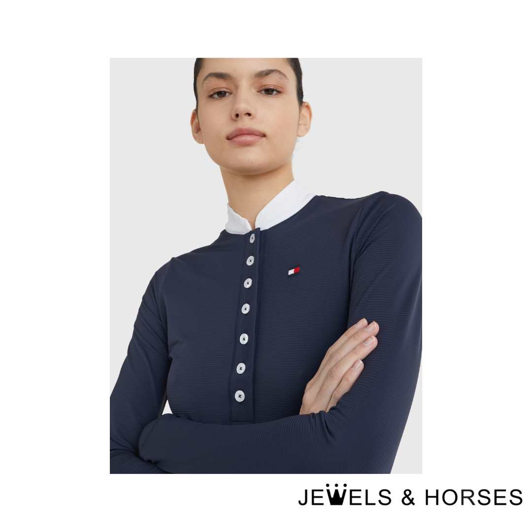 Tommy Hilfiger Show Shirt Long Sleeve - Desert Sky