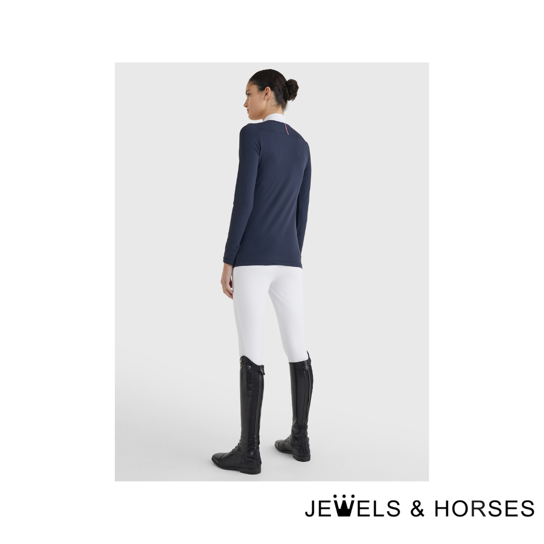 Tommy Hilfiger Show Shirt Long Sleeve - Desert Sky