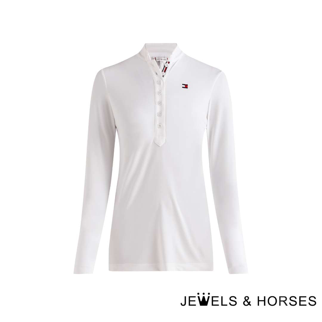 Tommy Hilfiger Show Shirt Long Sleeve - Optic White