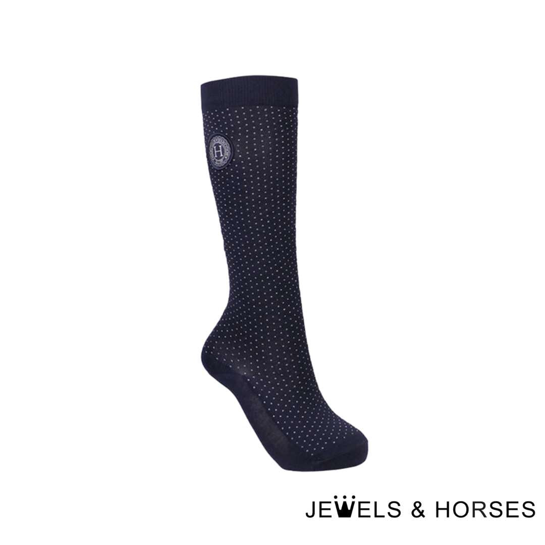 Harcour Solene Show Socks Blue 2 Pack