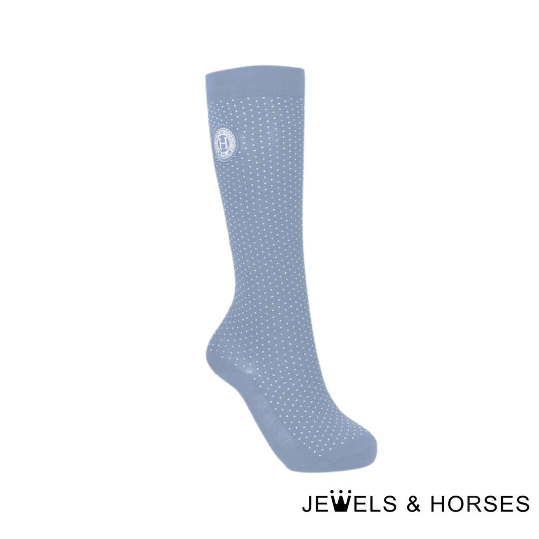 Harcour Solene Socks Blue 2 Pack