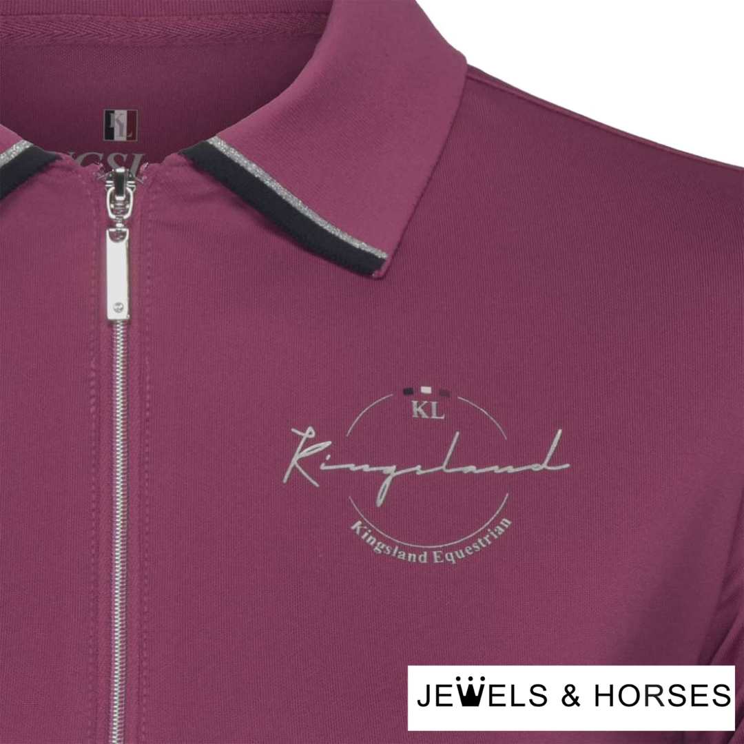 Kingsland KLNaina Ladies Tec Micro Pique Polo Shirt - Pink Dry Rose