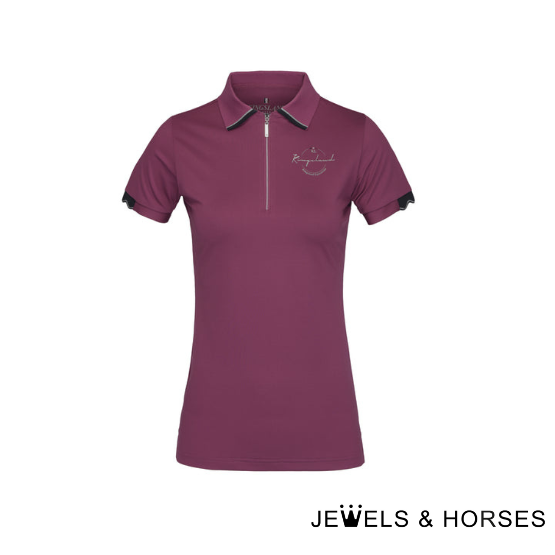 Kingsland KLNaina Ladies Tec Micro Pique Polo Shirt - Pink Dry Rose