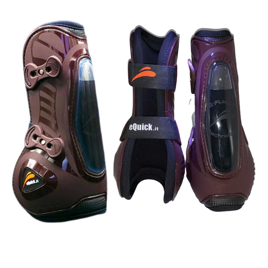 eShock Front Legend Tendon Boots - Brown