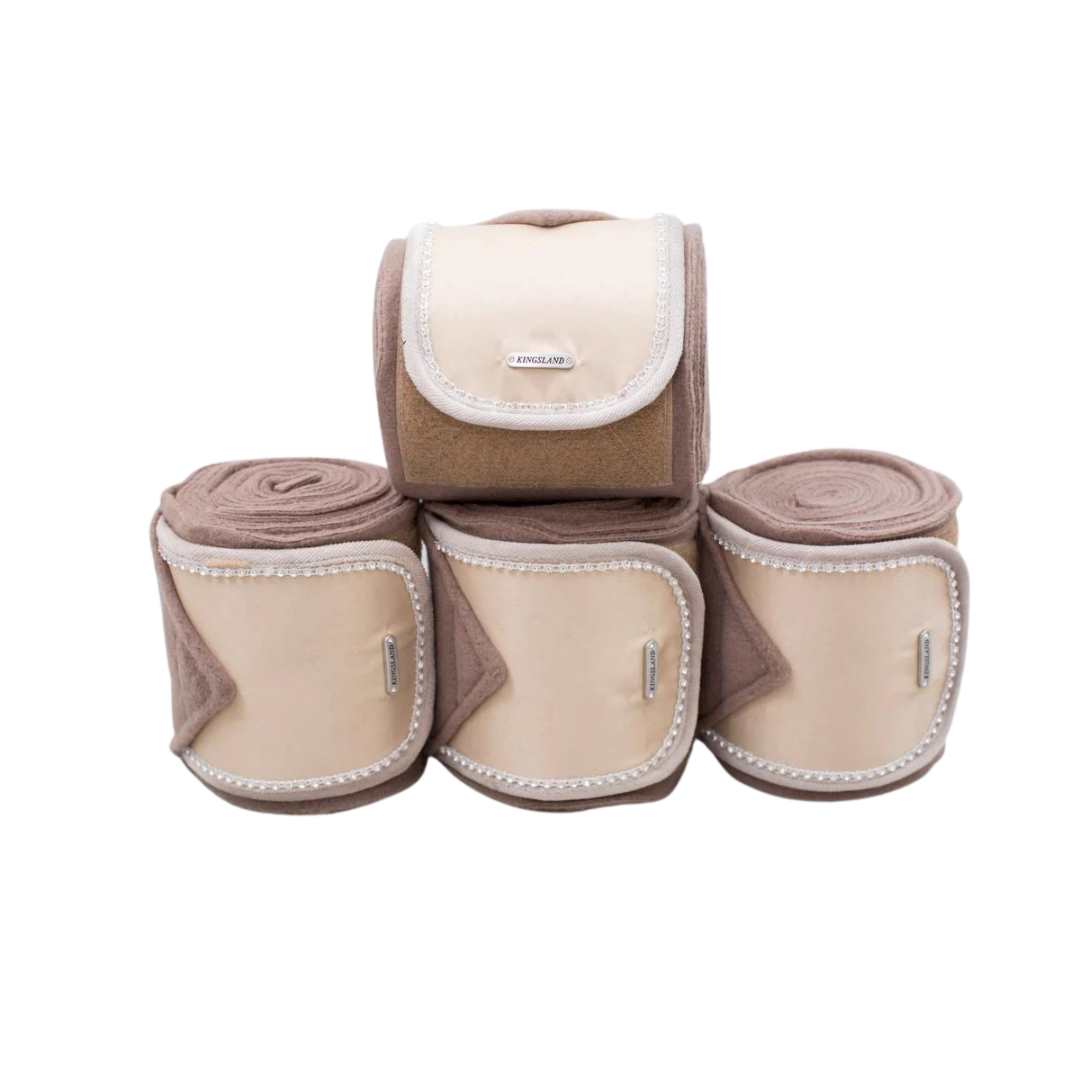 Kingsland Oktober Fleece Bandages - Beige