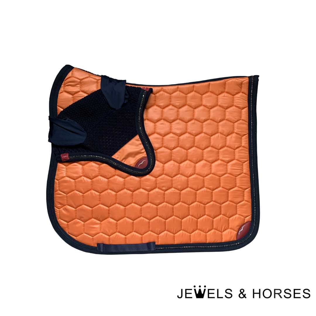 Animo Walzer Saddlepad & Calzer Competition Ears - Orange