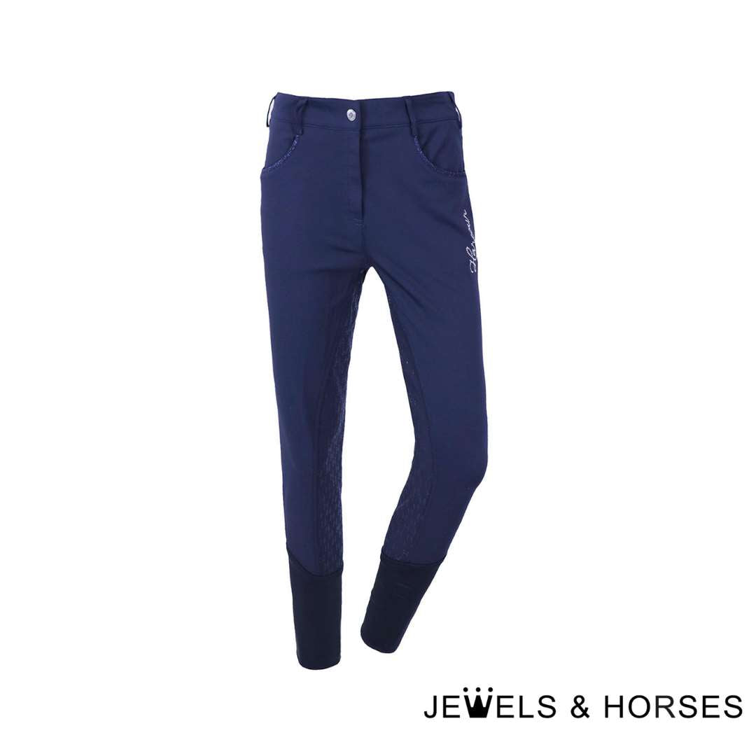 Harcour Vogue Women Full breeches - Navy