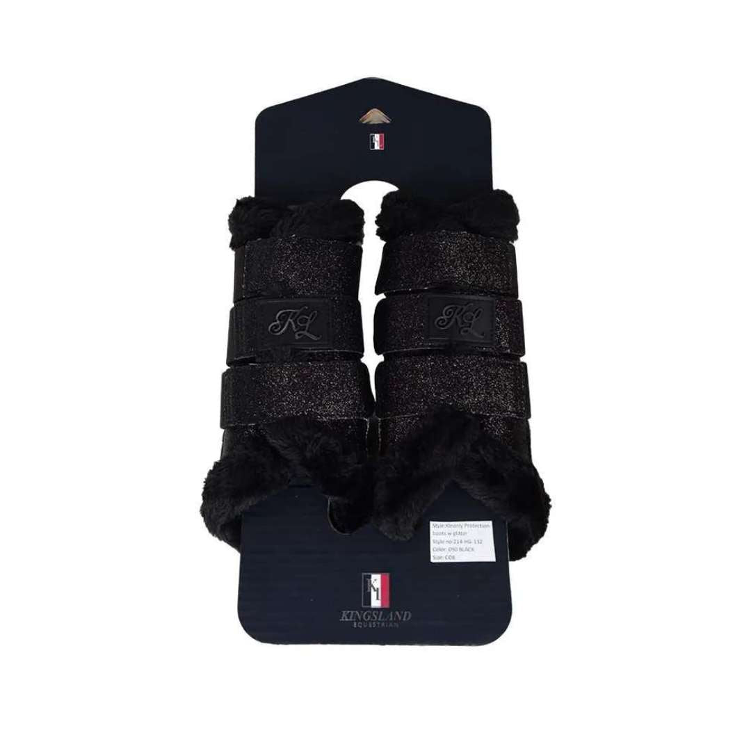 Kingsland Norry Protection Boots - Black Glitter