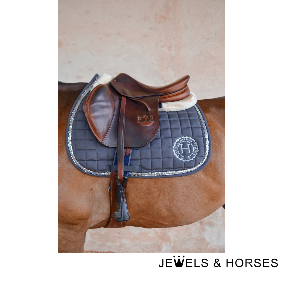 Harcour France Sarkle Saddlepad - Grey