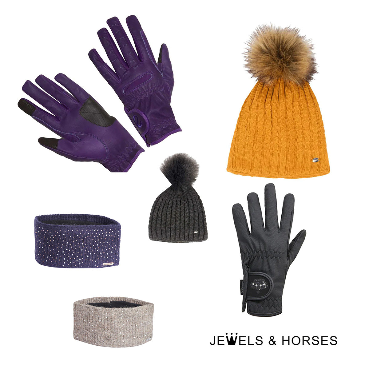 The best winter horse riding gloves. Jewels and Horses Boutique