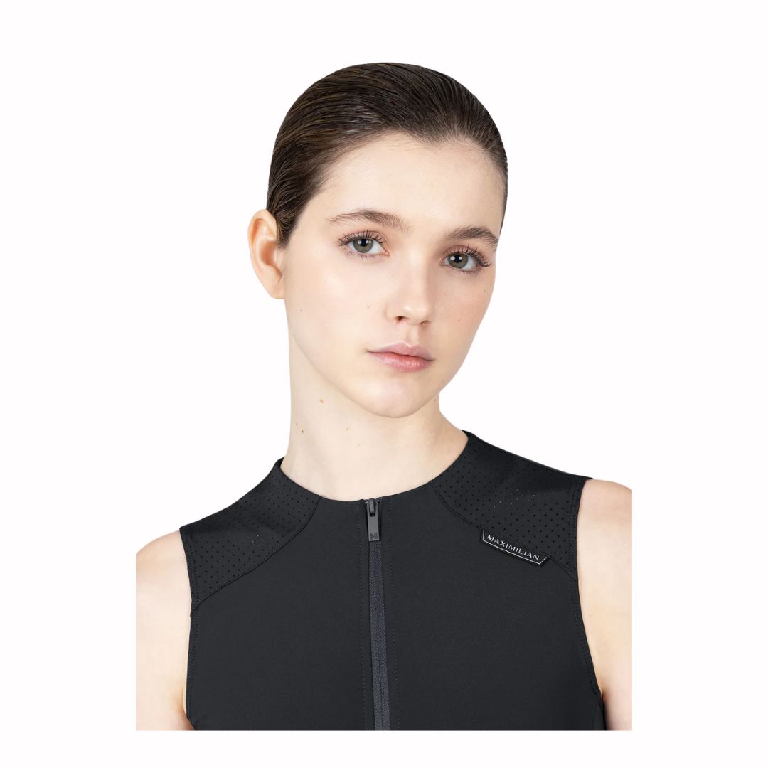 Maximilian Origin Sleeveless Base Layer (Black)