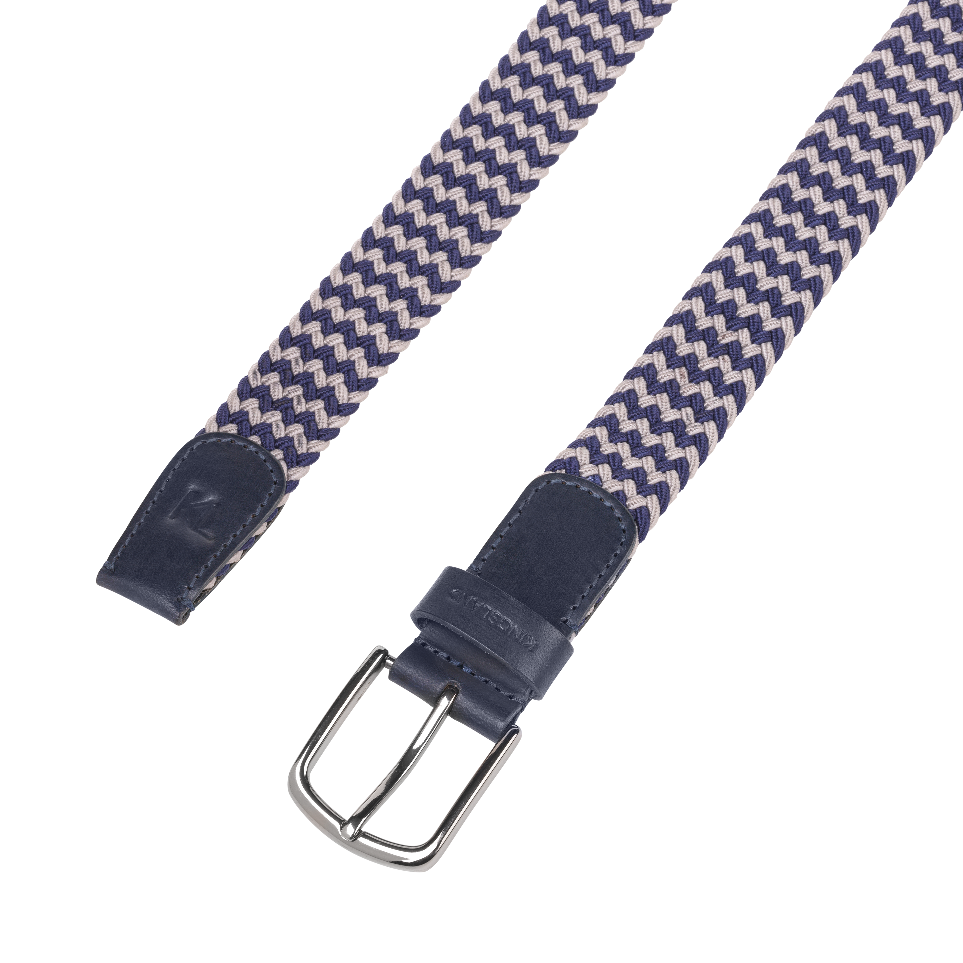 Kingsland KLLeslie Braided Elastic Belt - Evening Blue