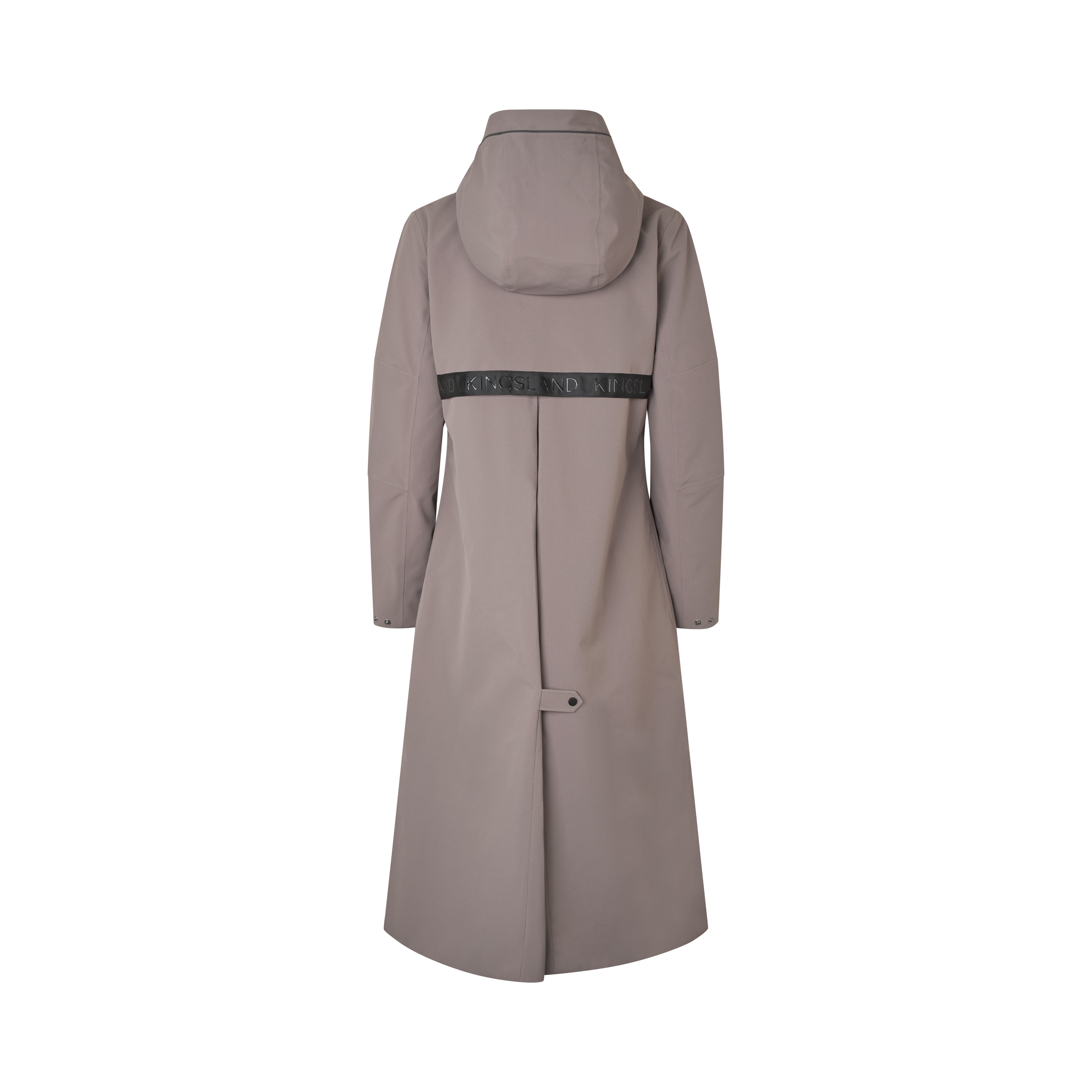 Kingsland KLLucia Ladies Waterproof Rain Coat - Brown Iron