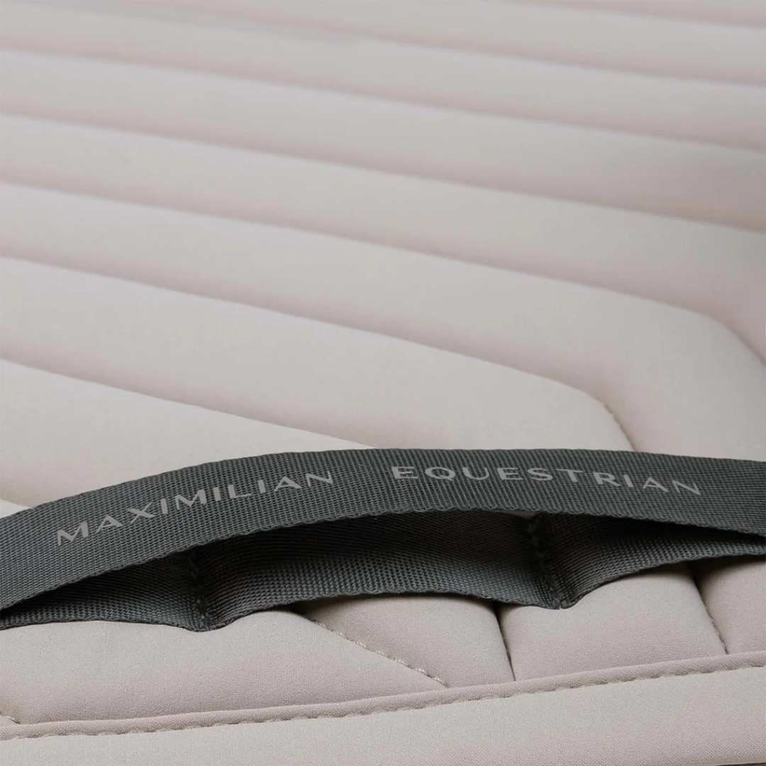 Maximilian Delta Dressage Saddle Pad (Taupe)