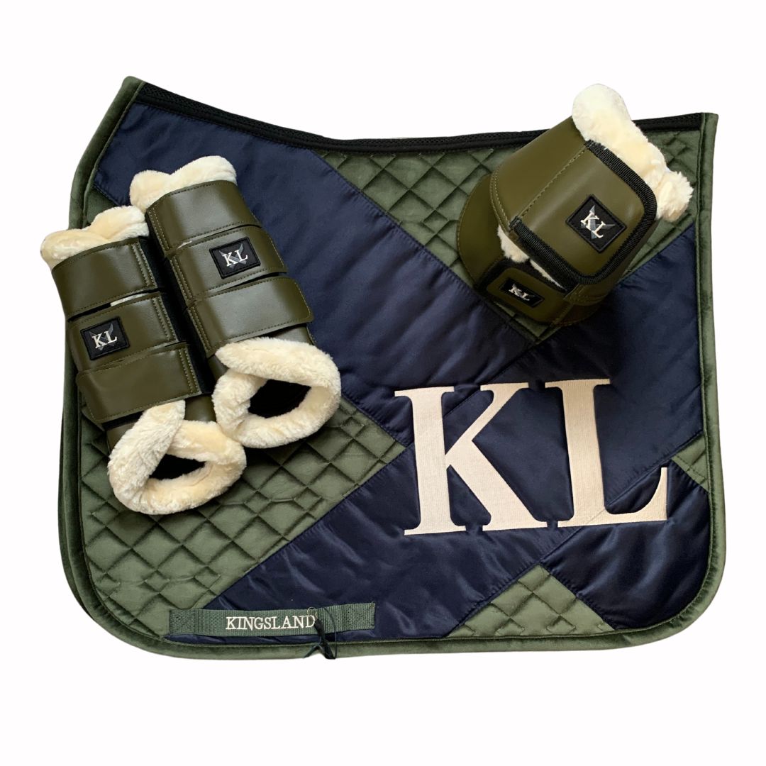 Kingsland Wellesly Protection Boots - Green Olive Night