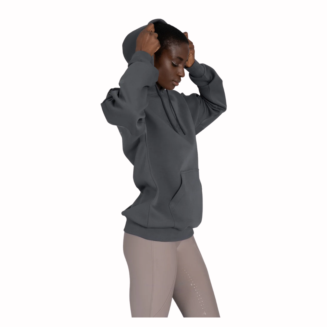 Maximilian Women Icon Oversized Hoodie (Graphite)