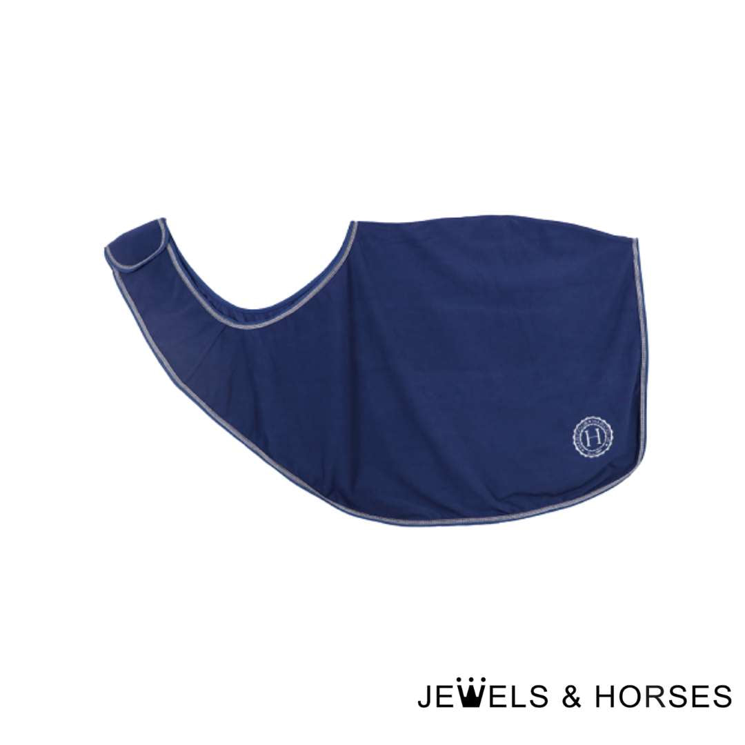 Harcour Requiem Polarfleece Horse Exercise Blanket - Navy