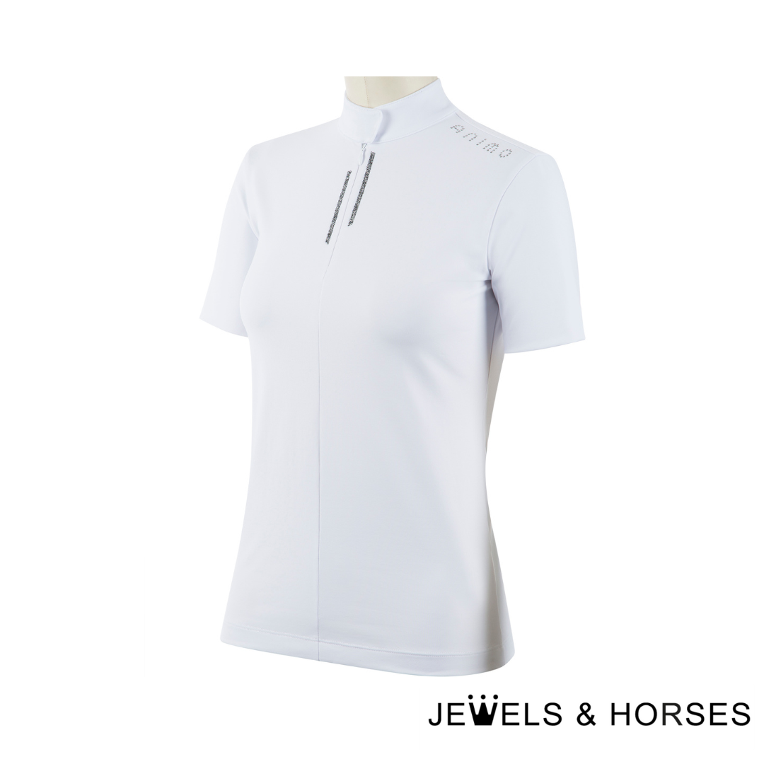 Animo Blink Womens Competition Shirt - White