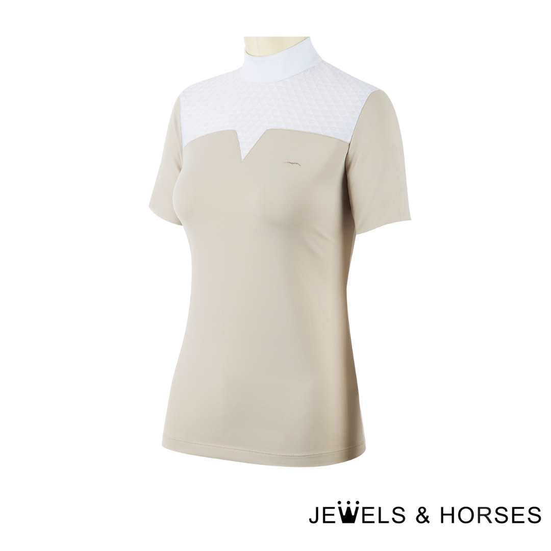 Animo Brenas Womens Competition Shirt - Beige
