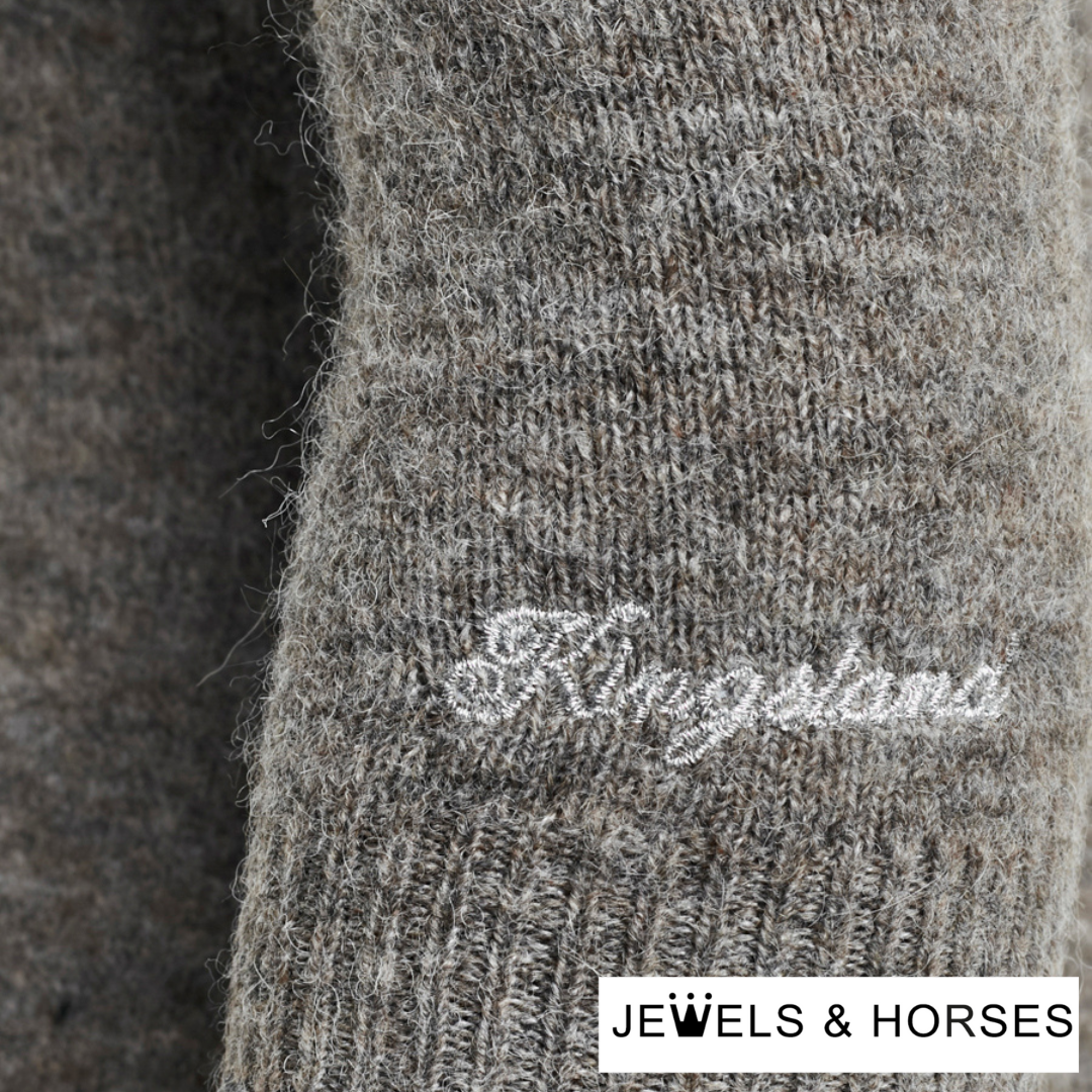 Kingsland KL Azurra Ladies Knitted Sweater - Brown Granite