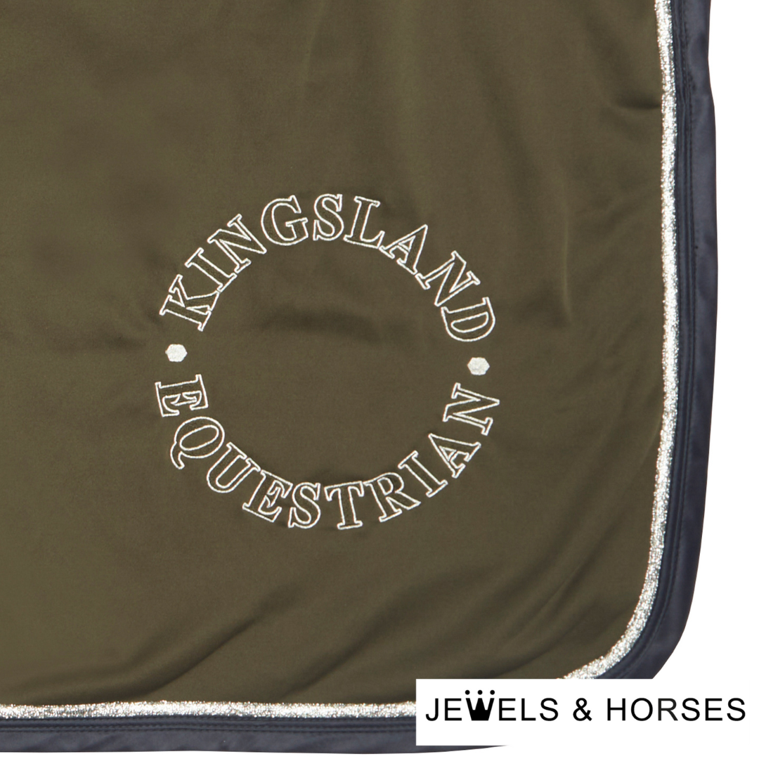 Kingsland KL Sofia Show Rug - Green Black Ink