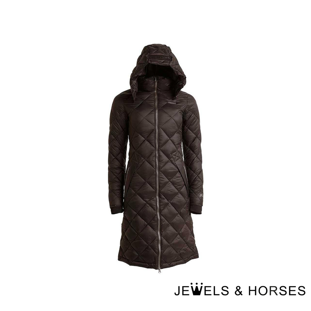 Kingsland KL Alleigh Ladies Long Insulated Riding Coat - Brown