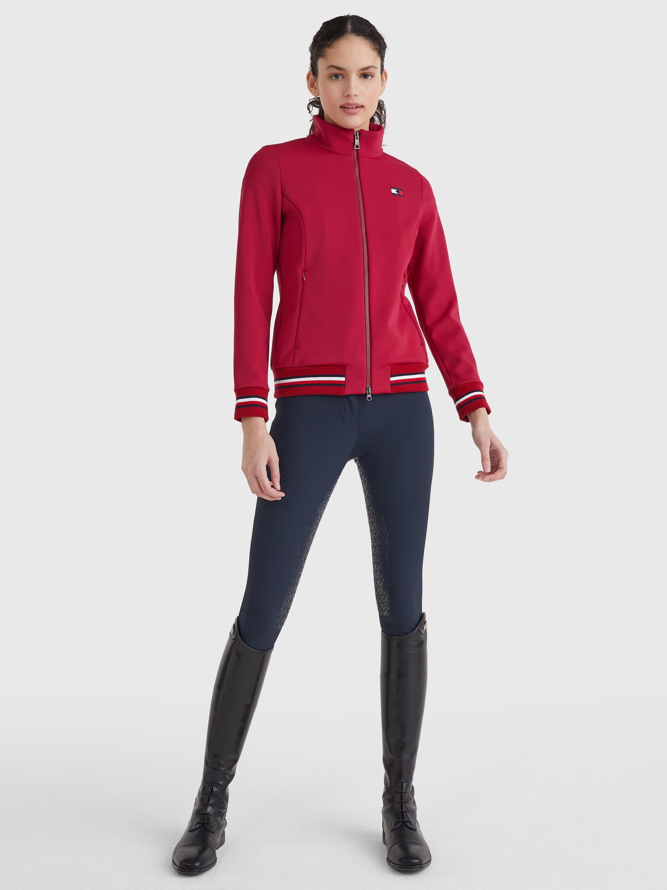 Tommy Hilfiger Softshell Jacket Performance - Royal Berry