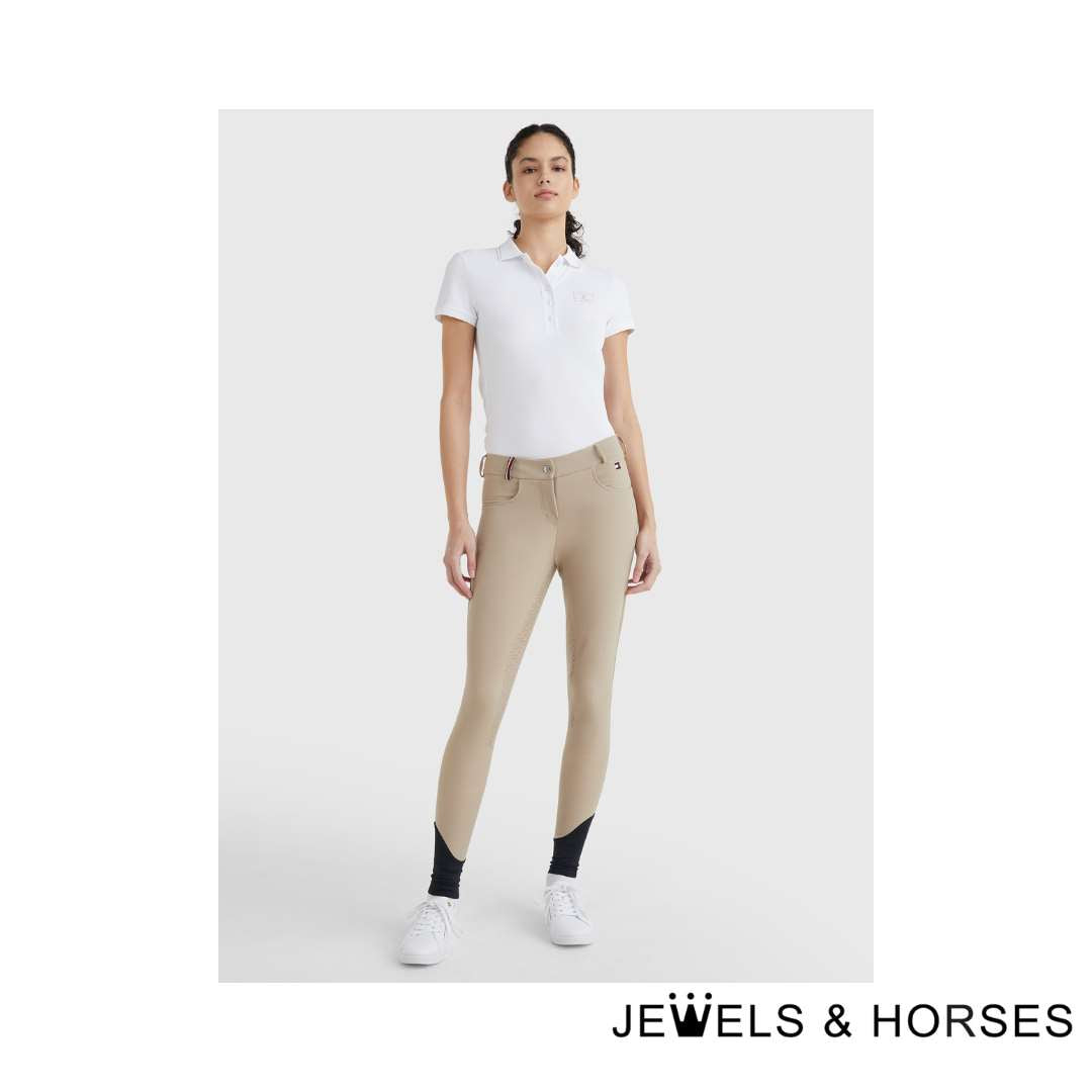 Tommy Hilfiger Full Grip Breeches Classic Style - Beige