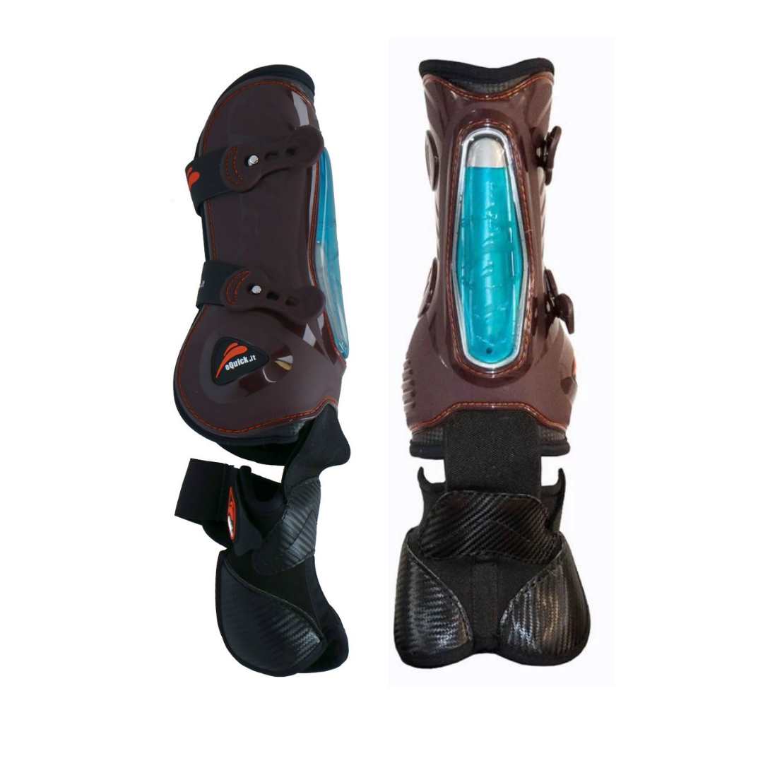 eShock Overreach Tendon Boots - Brown