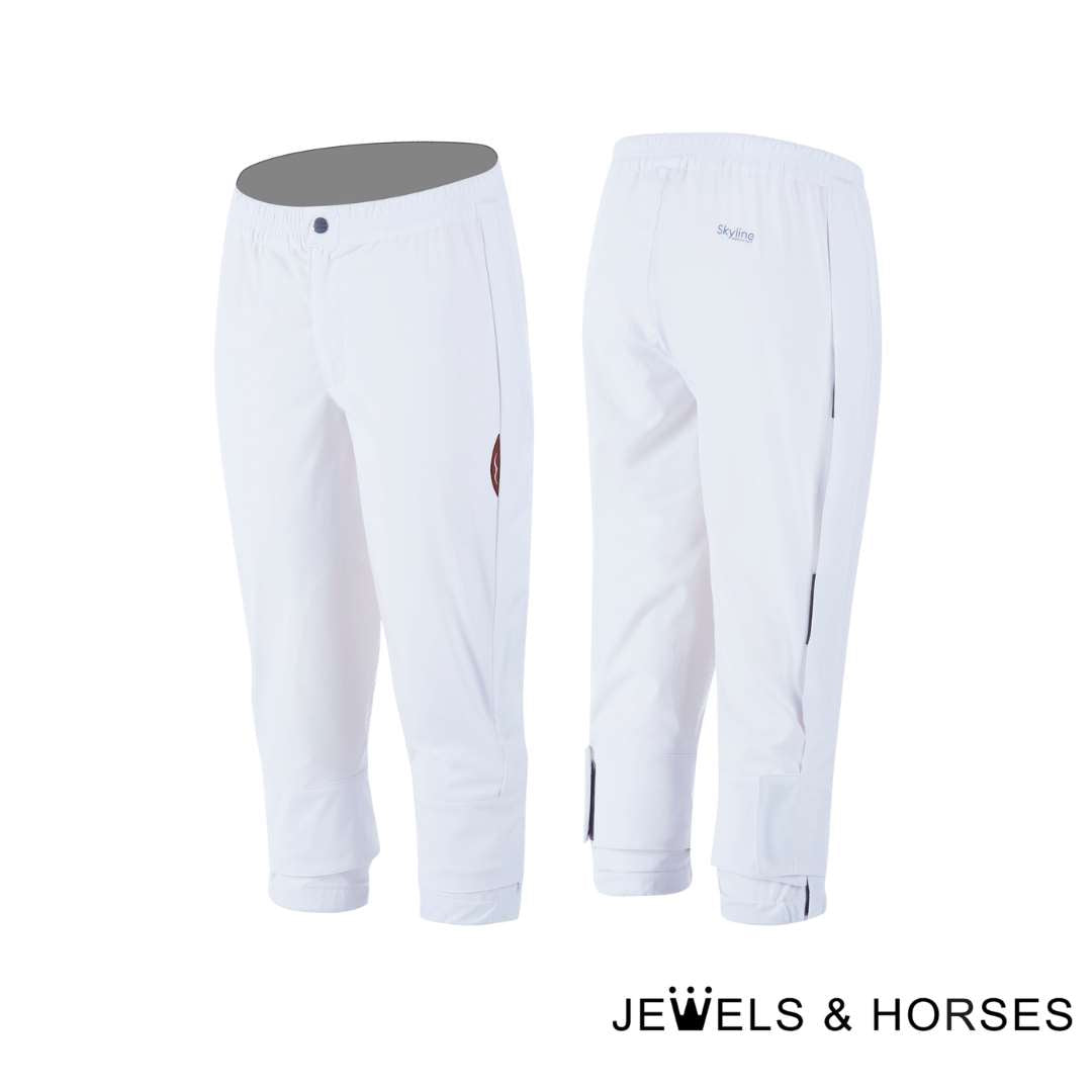 Animo Mogol Unisex Waterproof Over Trousers - Bianco White