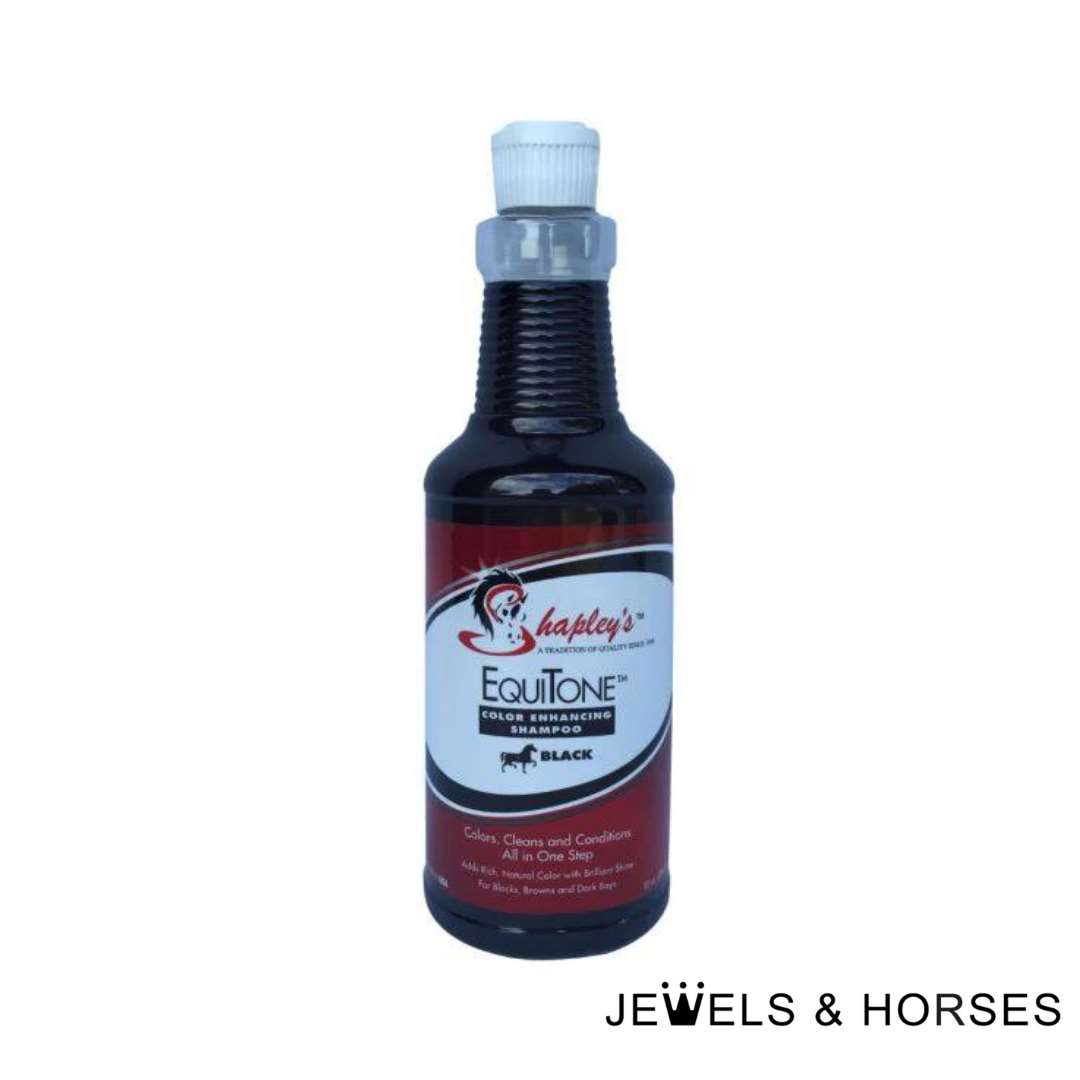 SHAPLEY’S EQUITONE Black Shampoo 32oz - For Dark Bays, Browns and Blacks