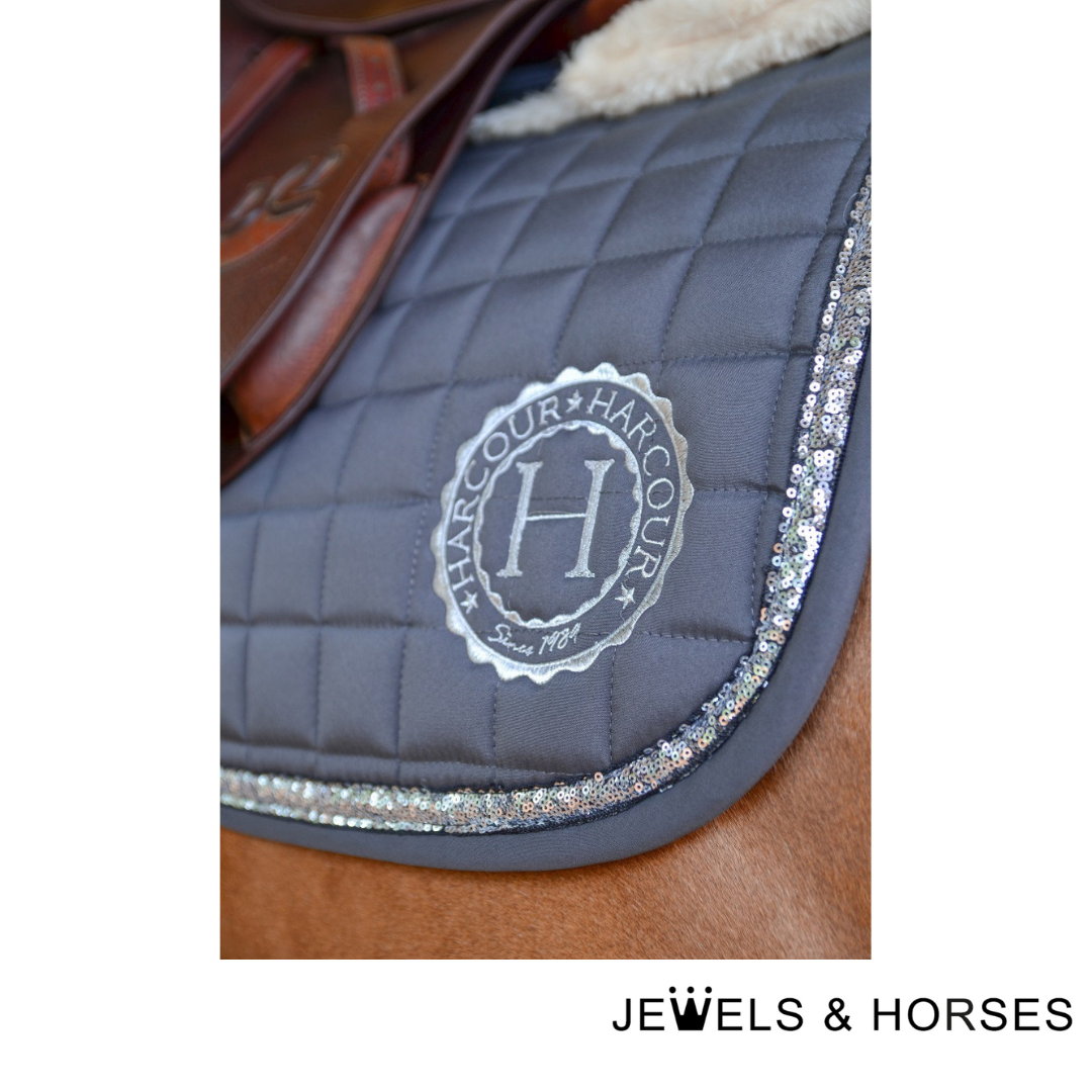 Harcour France Sarkle Saddlepad - Grey