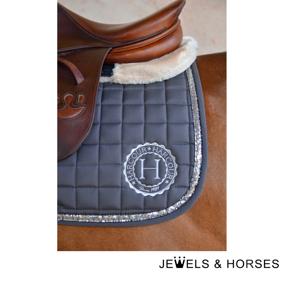 Harcour France Sarkle Saddlepad - Grey